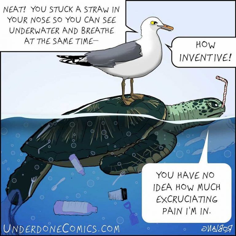 25 Comics That Raise Awareness on How Plastic Waste Affects the Marine ...